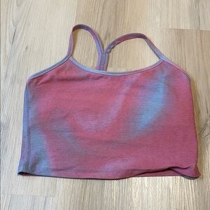 Beyond Yoga Pink/Lavendar Ombré Bulit In Bra Tank L